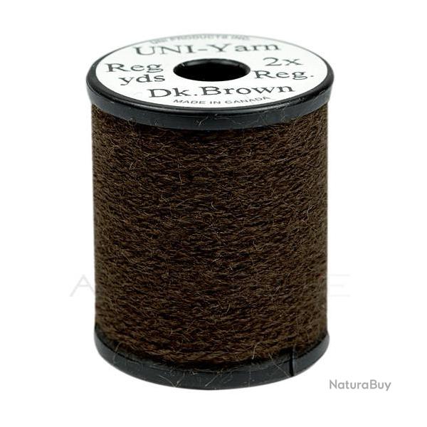Uni yarn marron fonc�