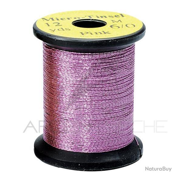 Tinsel Uni-thread Micro tinsel 6/0 rose