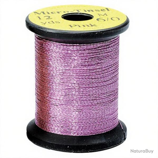 Tinsel Uni-thread Micro tinsel 6/0 rose