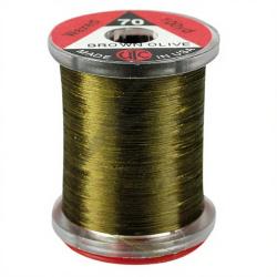 Fils de montage UTC 70 nylon 6/0 brown olive 91