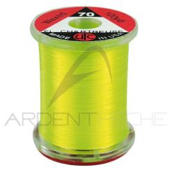 Fils de montage UTC 70 nylon 6/0 fluo chartreuse 509