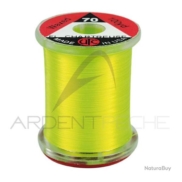 Fils de montage UTC 70 nylon 6/0 fluo chartreuse 509