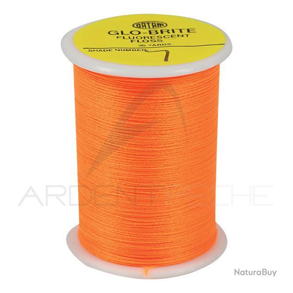 Fils de montage Polyfloss Globrite floss orange
