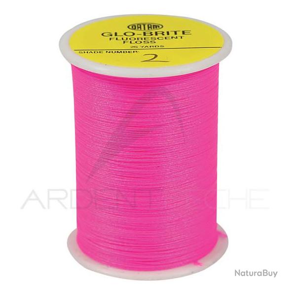 Fils de montage Polyfloss Globrite floss rose