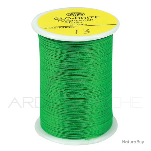 Fils de montage Polyfloss Globrite floss vert