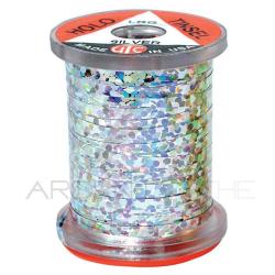Tinsel holographique argent &eacute;troit