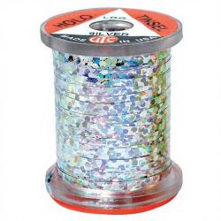 Tinsel holographique argent &eacute;troit