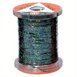Tinsel holographique noir