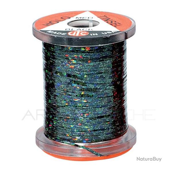 Tinsel holographique noir