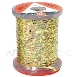 Tinsel holographique or large