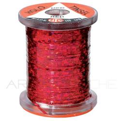 Tinsel holographique rouge