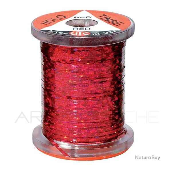 Tinsel holographique rouge