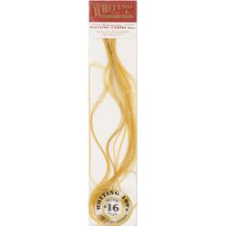 Plumes de Saddle WHITING 100 H16 teint&eacute; medium ginger