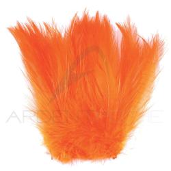 Grand hackle de coq orange