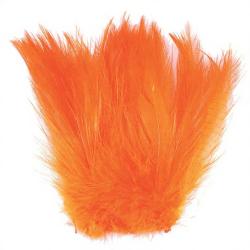 Grand hackle de coq orange