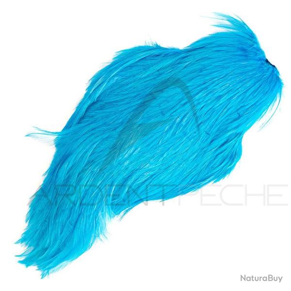 Cou de coq teint� ( rooster neck) bleu