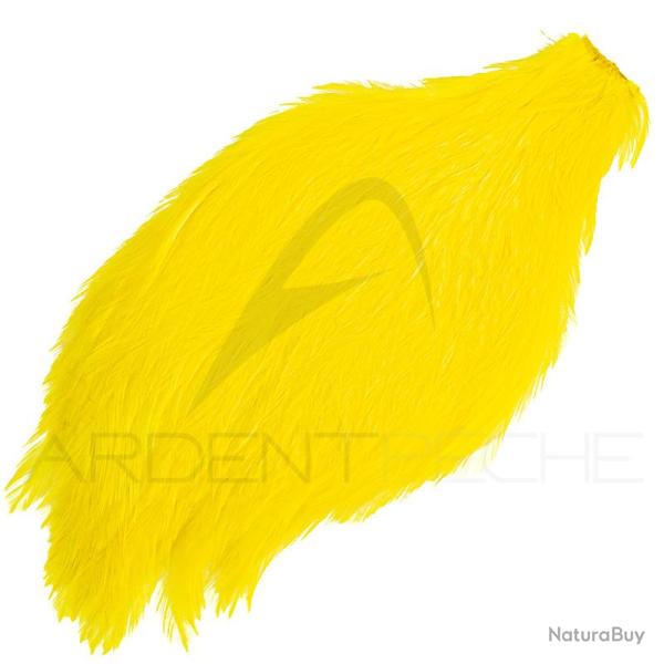 Cou de coq teint� ( rooster neck) jaune