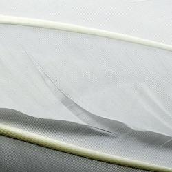 Dinde plume d&acute;aile teint&eacute;es blanche