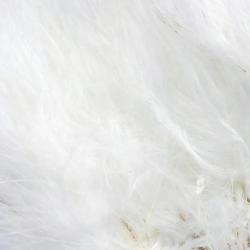 Marabout plumes quill blanc 01