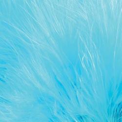 Marabout plumes quill fluo bleu 507