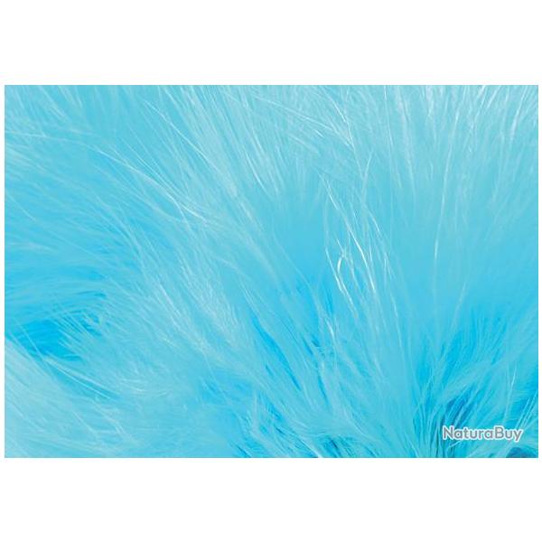 Marabout plumes quill fluo bleu 507