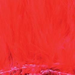 Marabout plumes quill fluo rouge 501