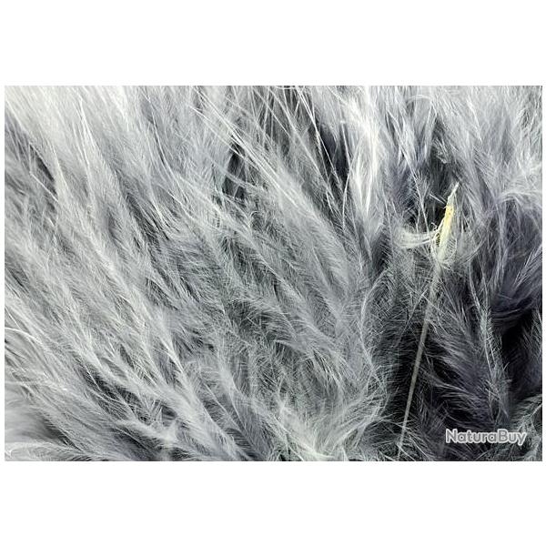 Marabout plumes quill gris fonc� 137