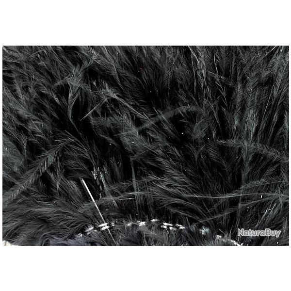 Marabout plumes quill noir 100