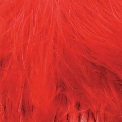 Marabout plumes quill rouge 56