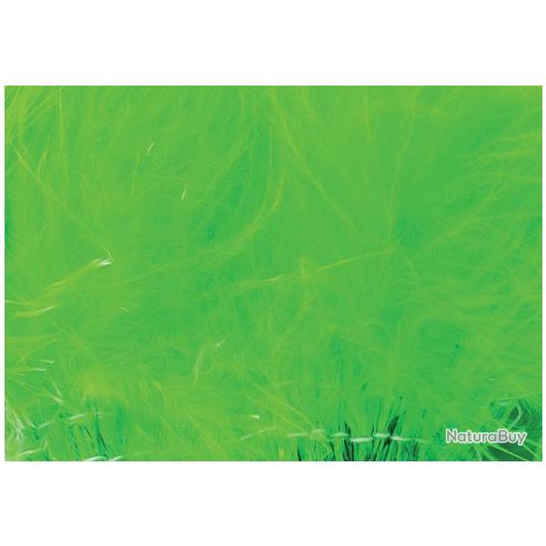 Marabout plumes quill vert insecte 67