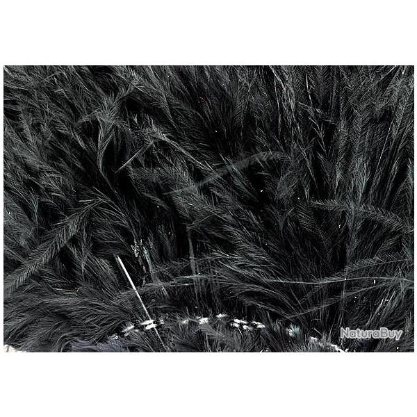 Marabout enfil� noir 100