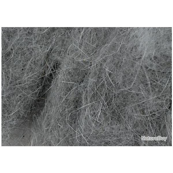 Dubbing lapin gris clair 30