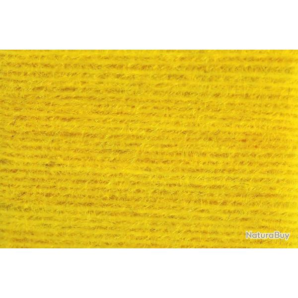 Micro chenille jaune