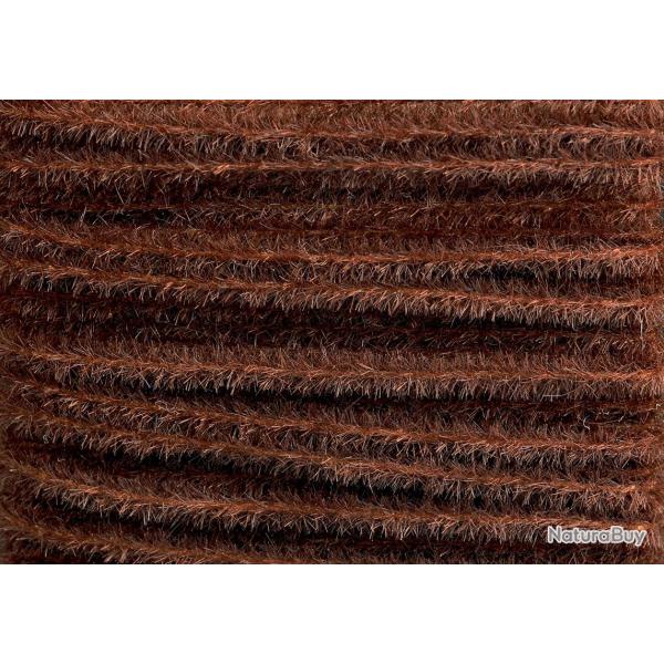 Micro chenille marron