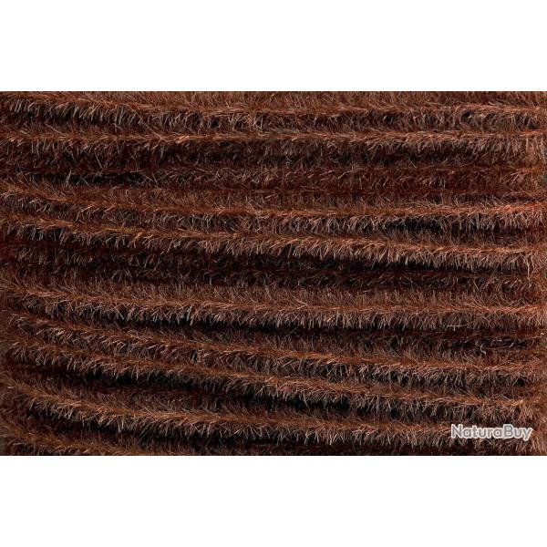 Micro chenille marron