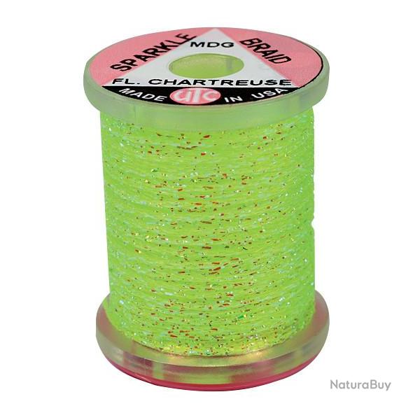 Sparkle braid Fluo chartreuse