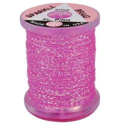 Sparkle braid fluo rose