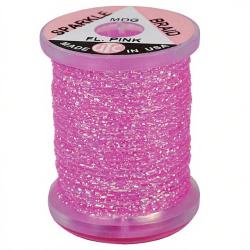 Sparkle braid fluo rose