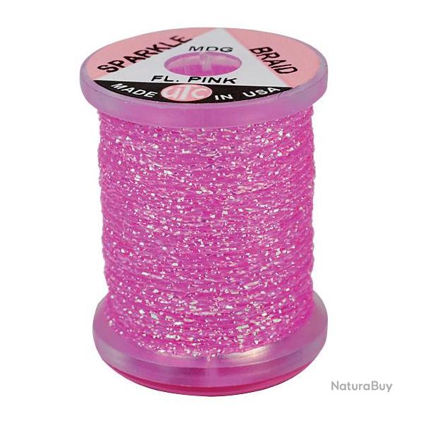 Sparkle braid fluo rose