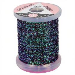 Sparkle braid noir