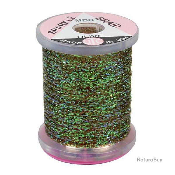 Sparkle braid olive