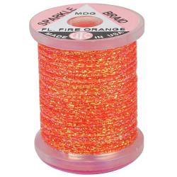 Sparkle braid orange