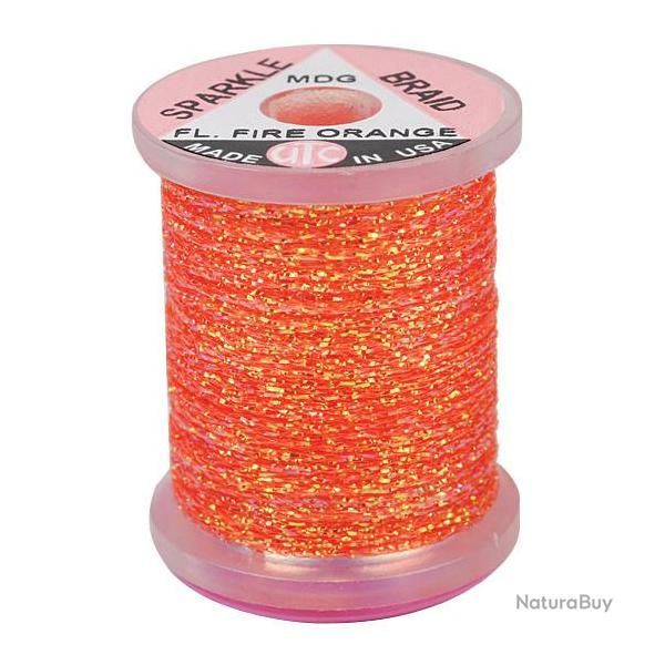 Sparkle braid orange