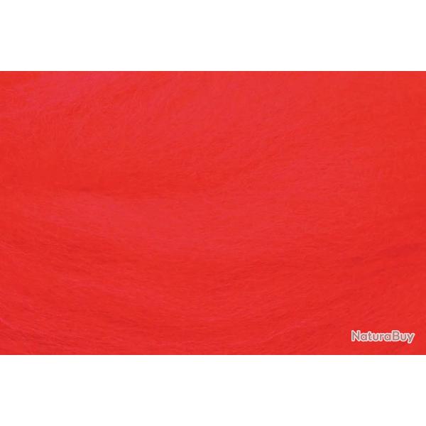 Pseudo marabou fluo rouge
