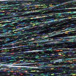 Flashabou holographique noir