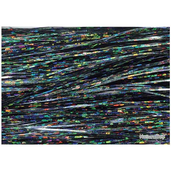 Flashabou holographique noir