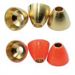 Cones laiton Bidoz or Or 6 mm