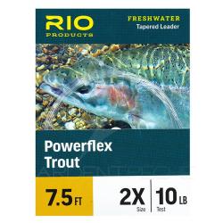 Bas de ligne RIO Powerflex Trout 7&acute;5 (2,30m) 5X