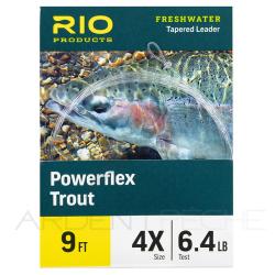 Bas de ligne RIO Powerflex Trout 9&acute; (2,70m) 1X