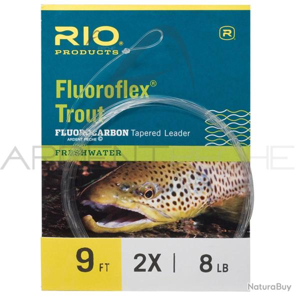 Bas de ligne RIO Fluoroflex 9� (2,70m) 1X
